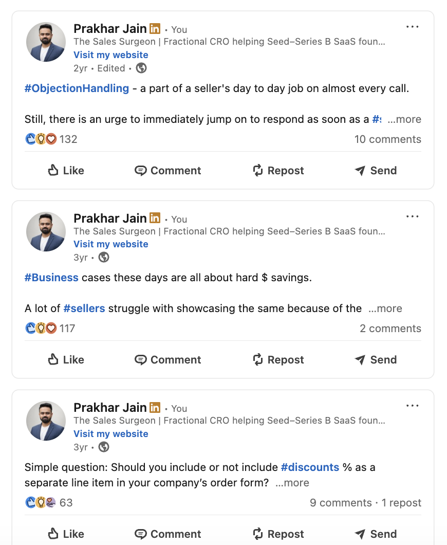 LinkedIn post
