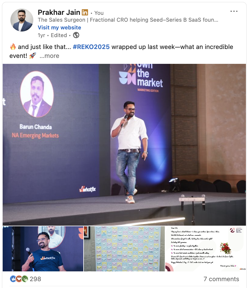 LinkedIn post