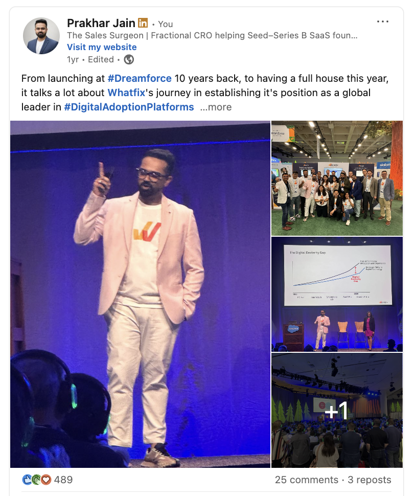 LinkedIn post